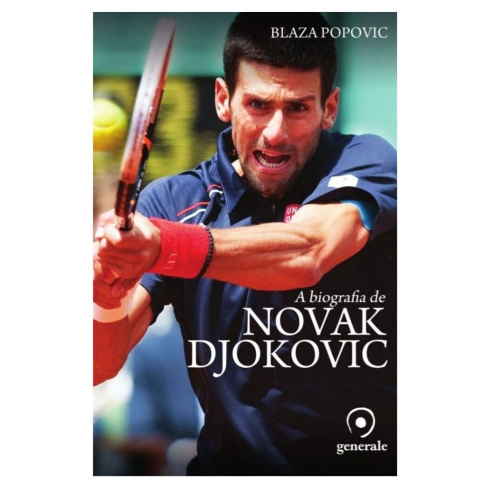 Livro A Biografia de Novak Djokovic