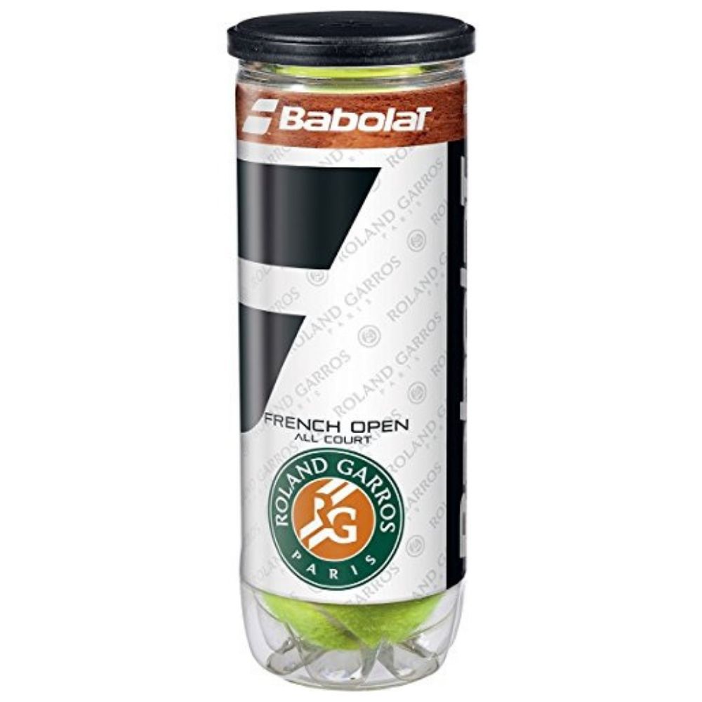 Bolas de Tênis Babolat Roland Garros All Court - Pack com 3 Tubos 