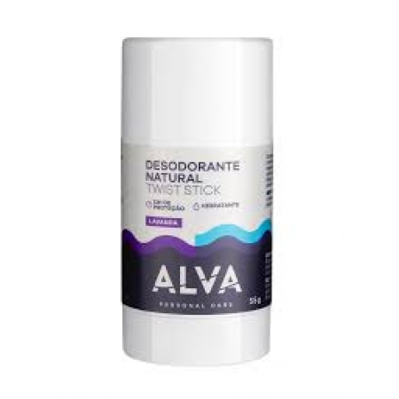 Desodorante Natural Twist Stick Lavanda 55g - ALVA