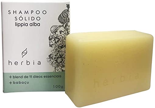 Kit Shampoo Sólido + Condicionador Lippia Alba - HERBIA - Foto 0