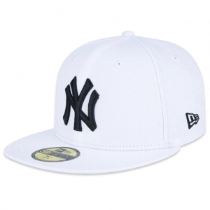 Boné New Era 5950 MLB NY Yankees Colorgray Branco