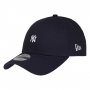 Boné New Era Aba Curva 940 SN MLB NY Yankees Mini Logo Azul Escuro Low