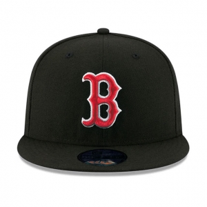 Boné New Era Aba Reta 5950 MLB Boston League Preto