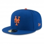 Boné New Era Aba Reta 5950 MLB NY Mets Game Cap