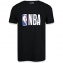 Camiseta New Era NBA Flag Logo Essentials Preto