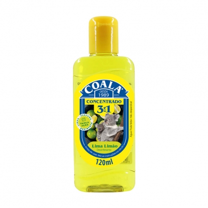 Coala Desinfetante Concentrado 3 em 1 Lima-Limão 120 ml