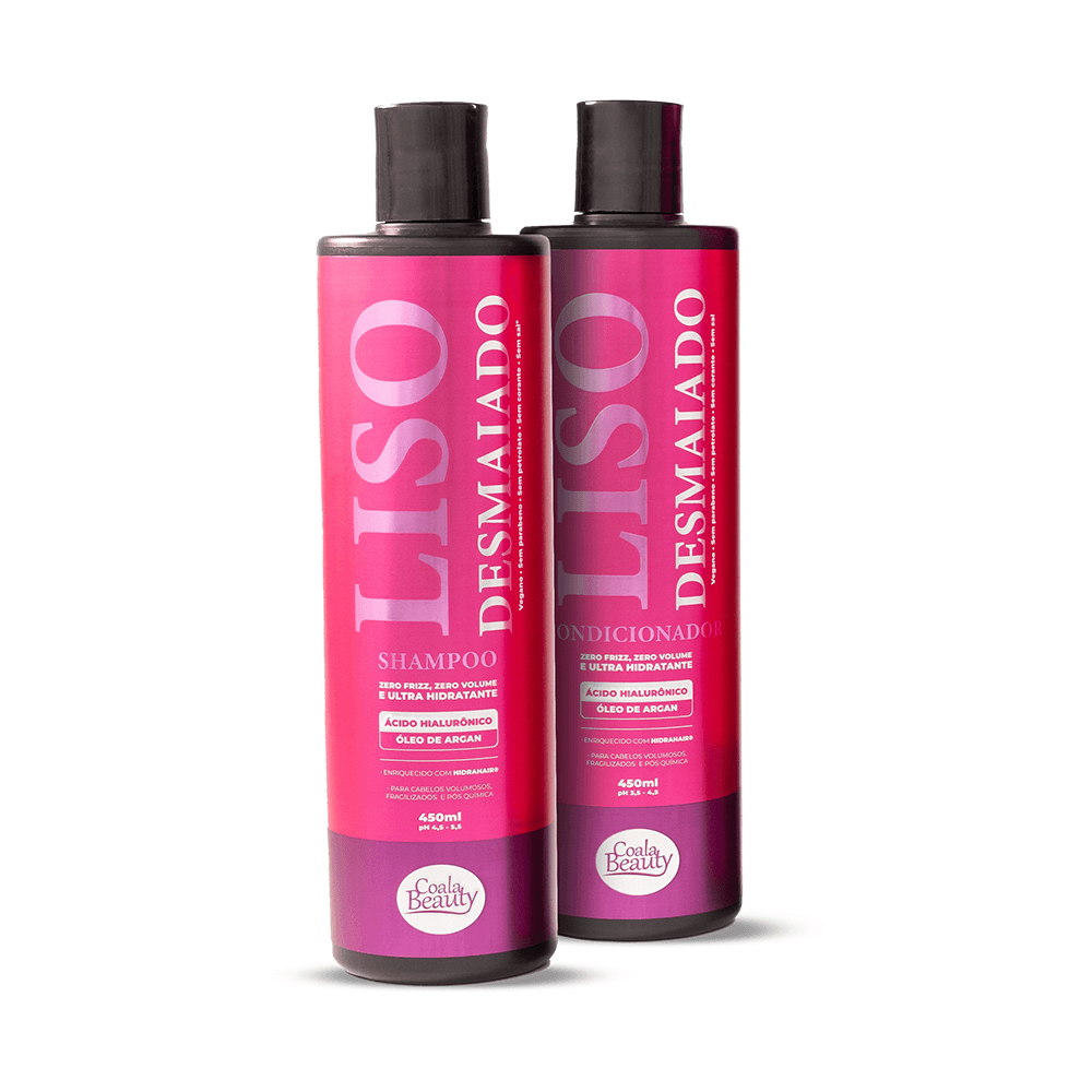 Beauty Kit Shampoo + Cond. Coala Liso Desmaiado 450ML
