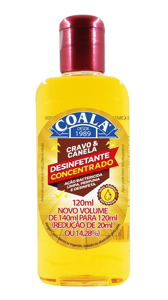 Coala Desinfetante Concentrado Cravo & Canela 120 ml