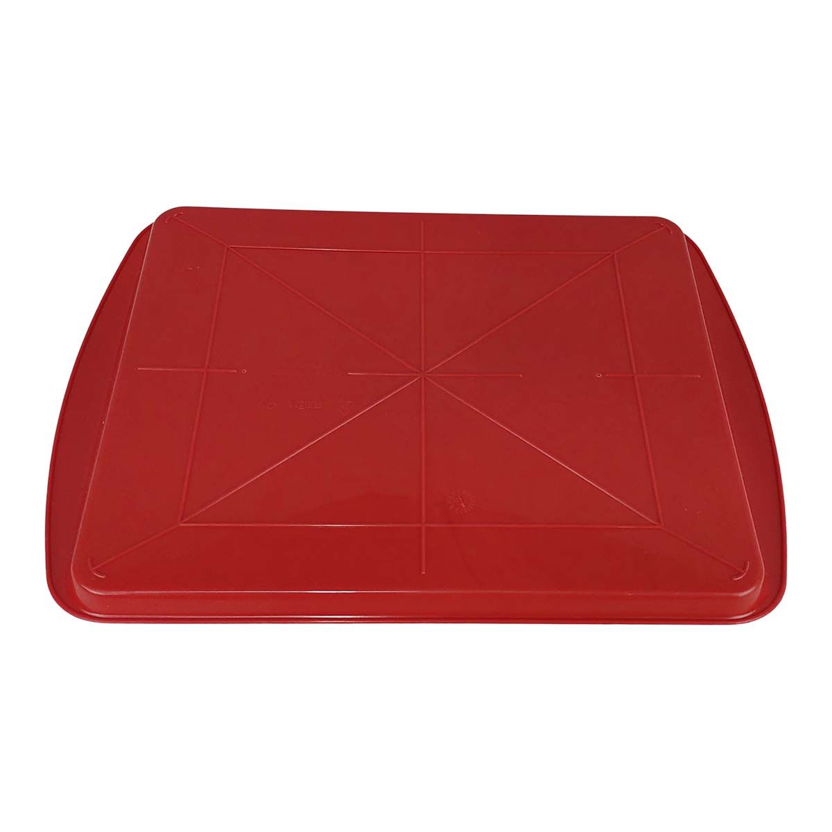 Kit 5x Bandeja Fast-Food Vermelha 43,5x30 Cm - Pleion #4