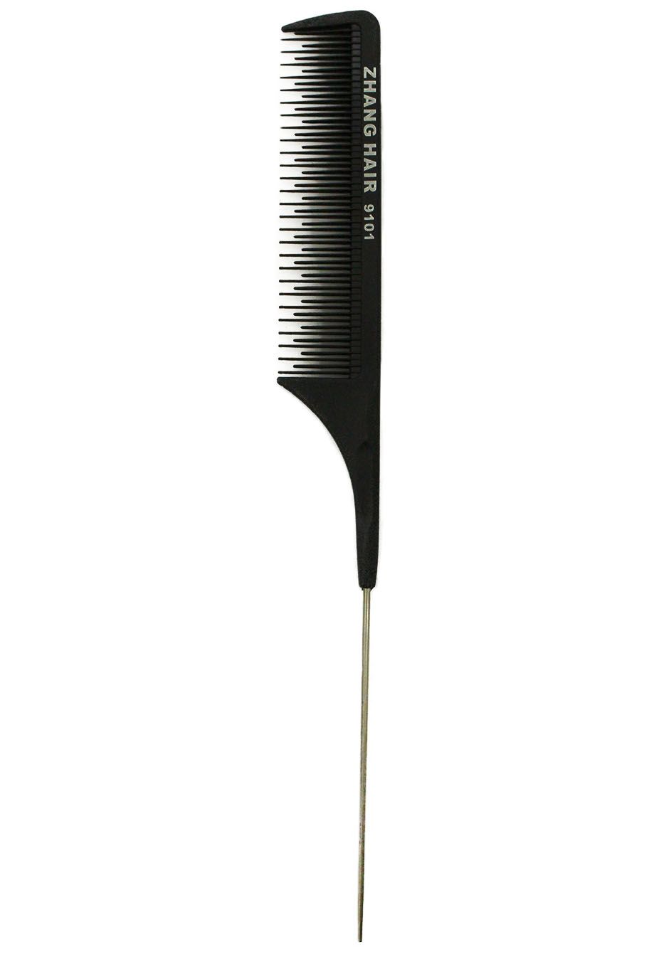 Pente de Carbono - Zhang Hair 9101 -  Cerdas Variadas com Ponta Metalizada
