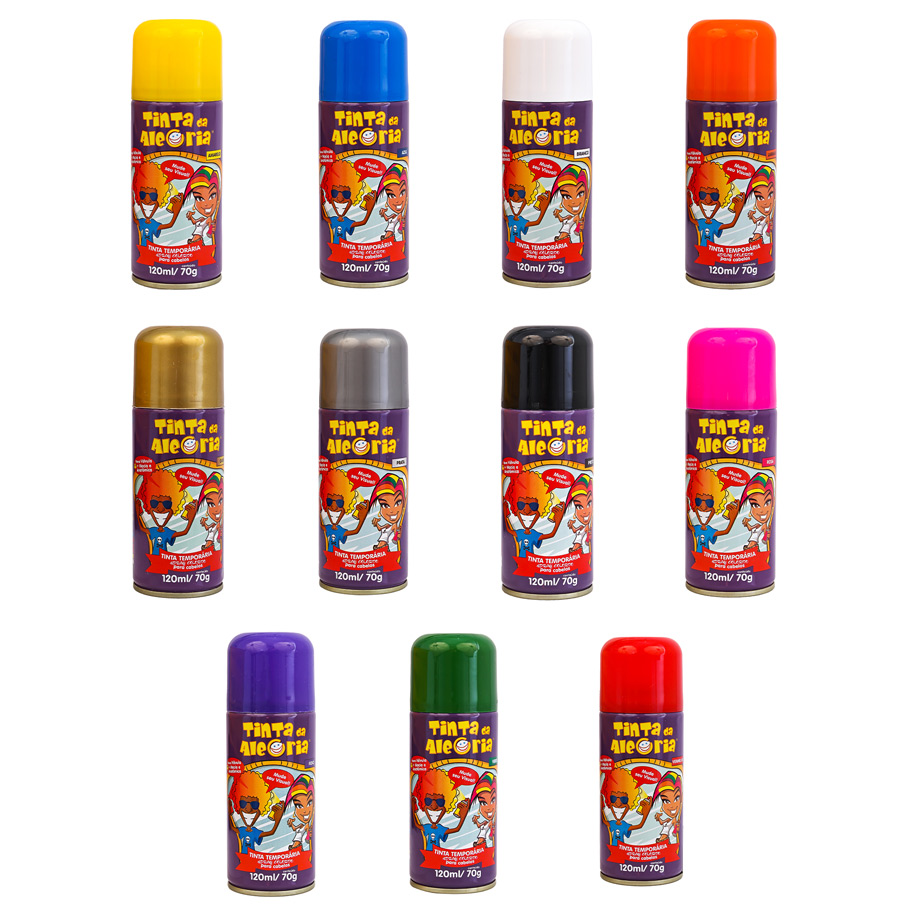 Spray para Cabelo - Tinta da Alegria