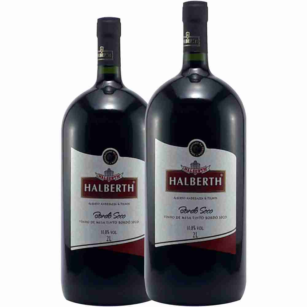 Vinho Bordô De Mesa Seco 2L - Halberth