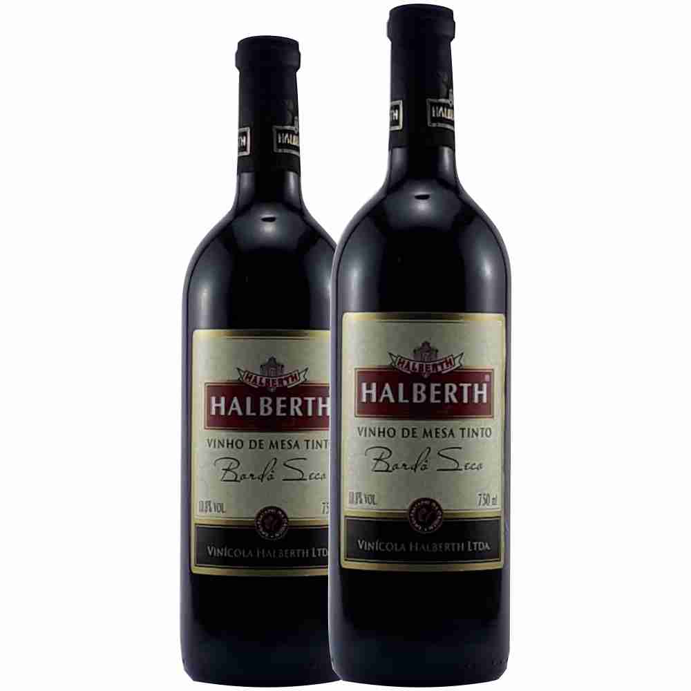 Vinho Tinto Bordô De Mesa Seco 750ml - Halberth