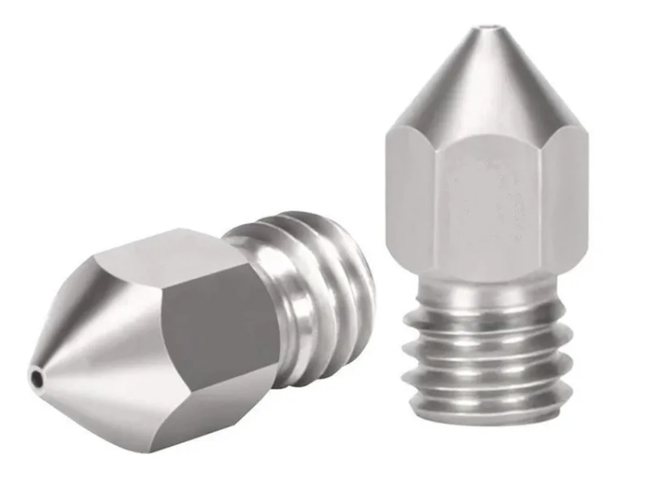 2 Bicos - Nozzle - Aço Inox - 1.75mm - 1.0mm - Hotend para Impressora 3D