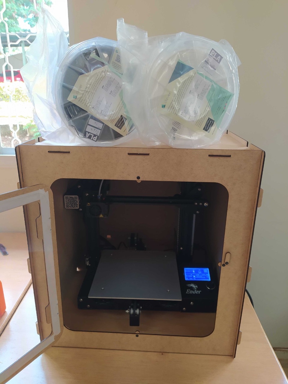 Cabine para Impressoras 3D abertas