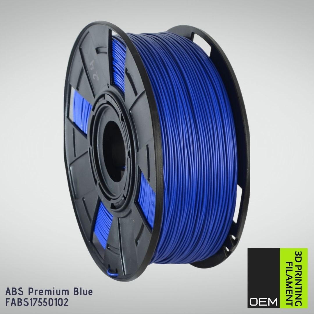 Filamento ABS - Azul - OEM - 1.75mm - 1KG
