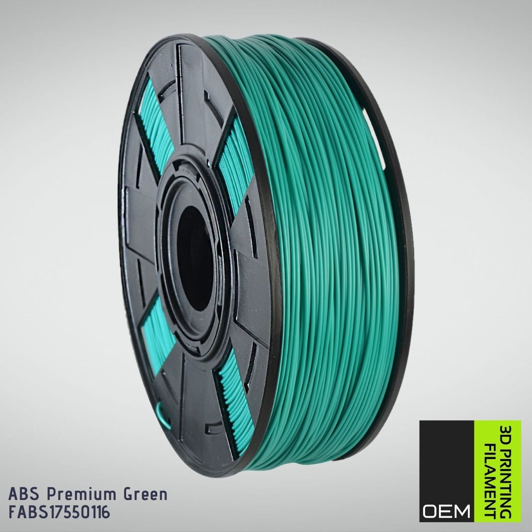 Filamento ABS - Verde - OEM - 1.75mm - 1KG
