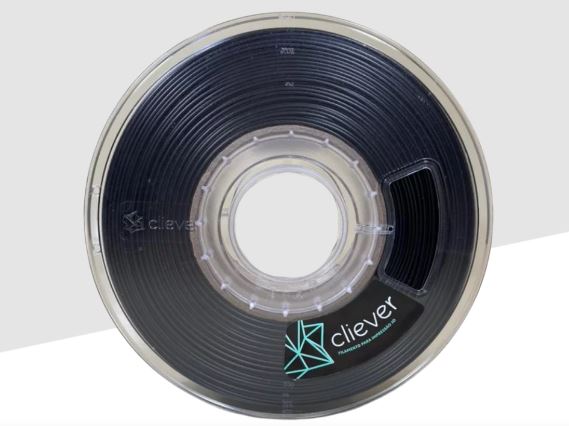 Filamento  Hips  PS-3D - Standard - Preto - Cliever - 1.75mm - 1KG