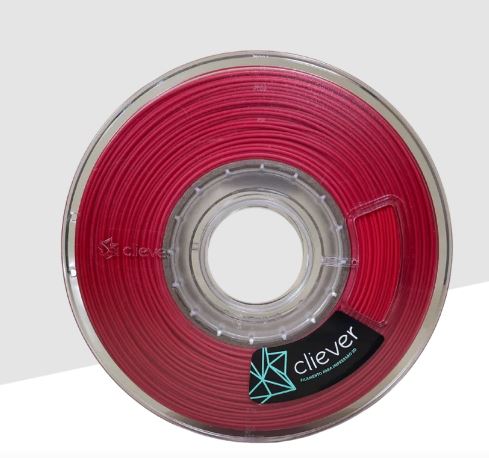 Filamento  Hips PS-3D - Standard - Vermelho - Cliever - 1.75mm - 1KG