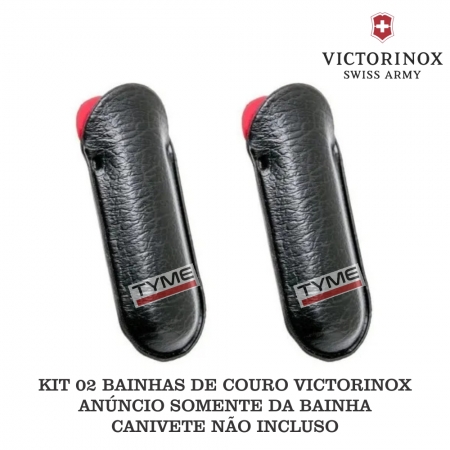 Kit 02 Bainhas P/ Canivete Victorinox 58mm (classic) Capinha