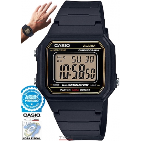 Relógio CASIO STANDARD Digital Masculino W-217H-9AVDF