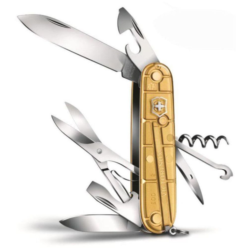 Canivete Victorinox Climber Gold Edição Limitada 2016 1.3703.T88
