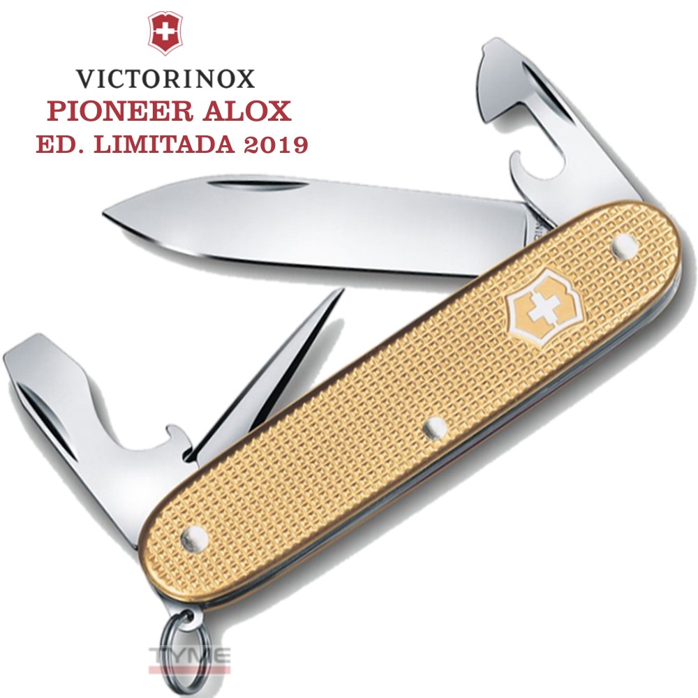 Canivete Victorinox Pioneer Alox Edição Limitada 2019 93mm 0.8201.L19