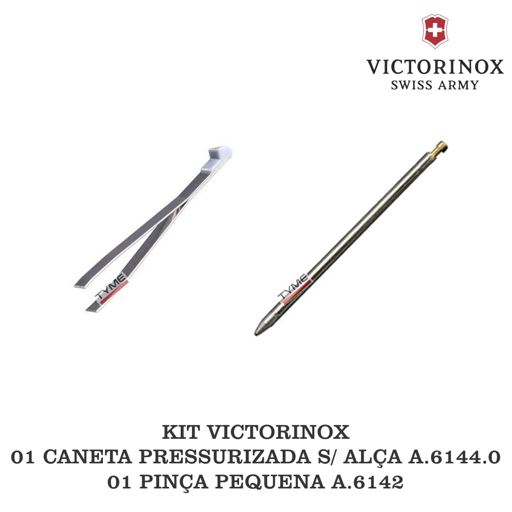 Kit 01 Caneta s/ alça para Canivete Pequeno A.6144.0 + 01 Pinça Pequena A.6142