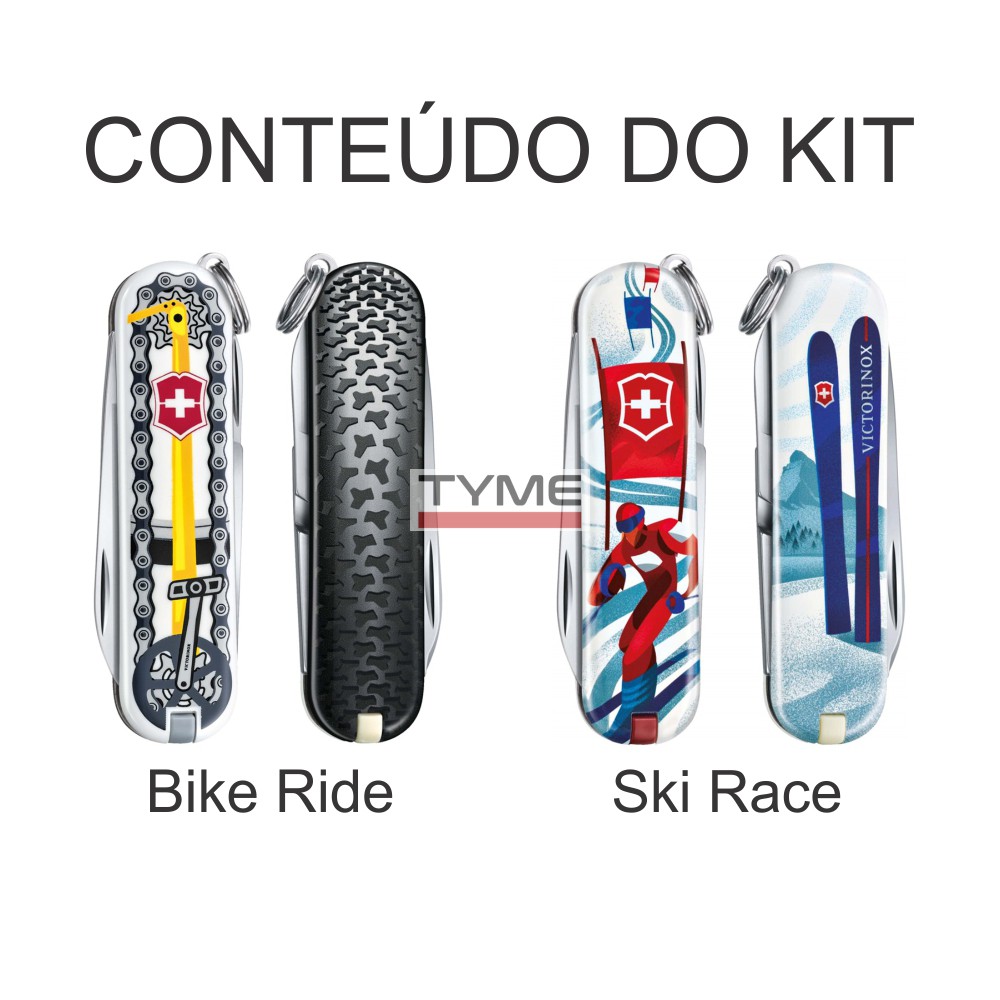 Kit Completo Com 10 Canivetes Victorinox Classic Limited Edition 2020
