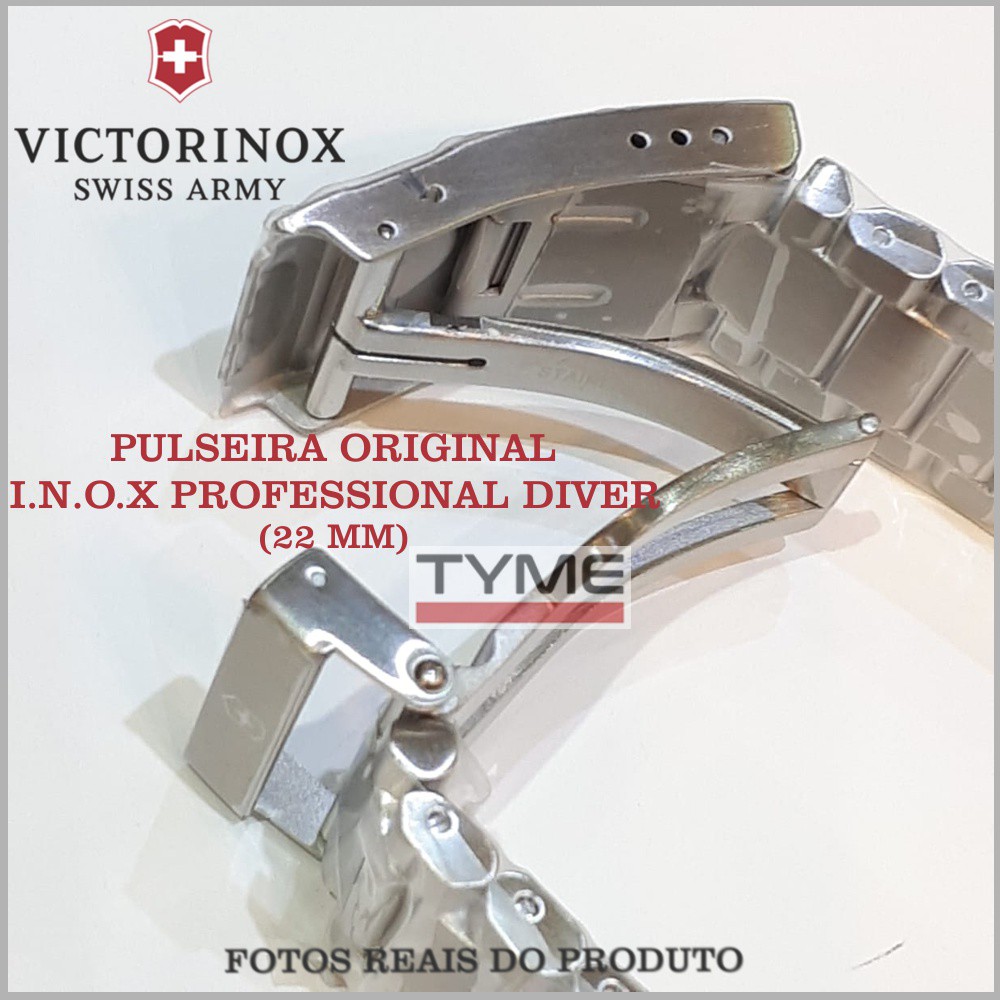 Pulseira de Aço Victorinox I.N.O.X. Professional Diver 22mm 005528