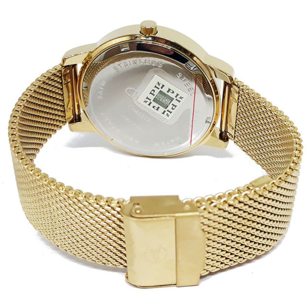 Relógio Champion LED Digital Unissex CH40017G Dourado - LED Verde