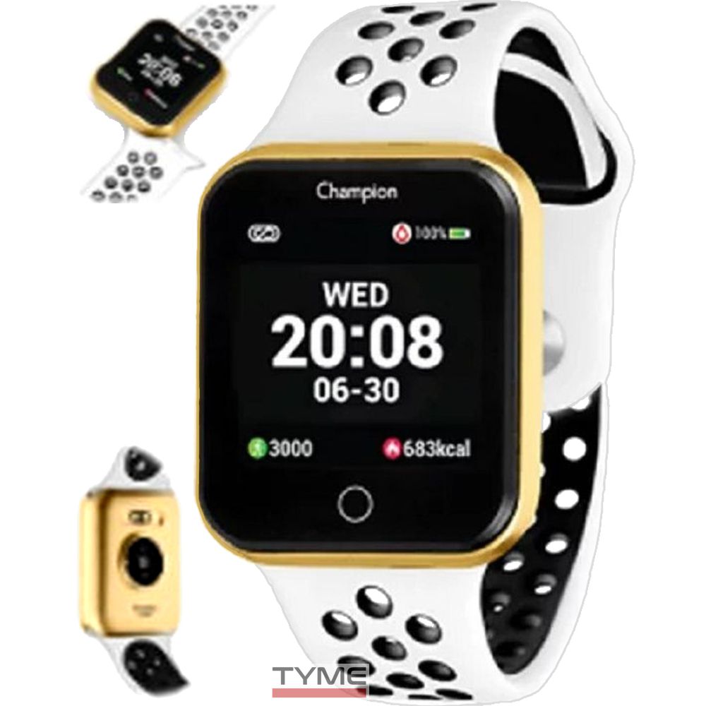 Relógio Champion Smartwatch Bluetooth 4.0 CH50006B Dourado/Branco