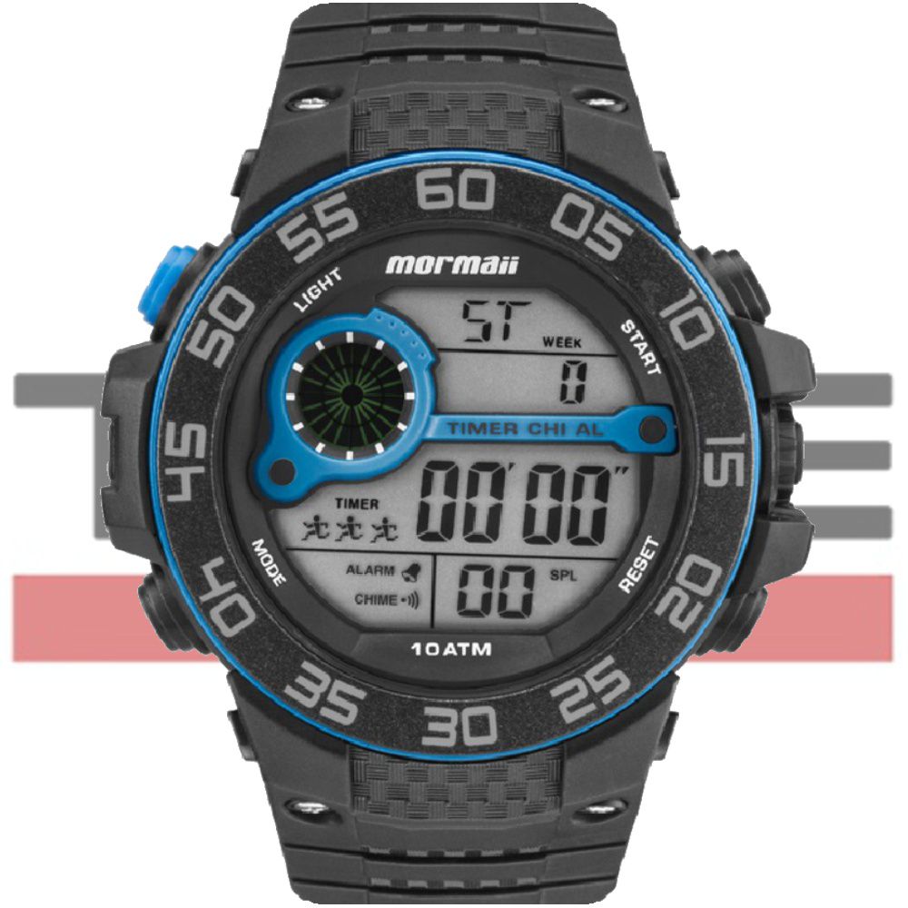 Relógio Mormaii Masculino Digital Wave MO9451/8A