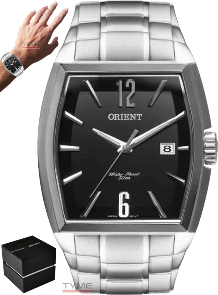 Relógio Orient Masculino GBSS1050 P2SX Quadrado Analógico