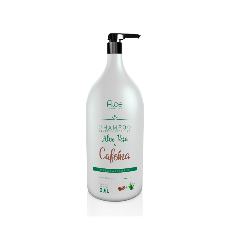 Shampoo Aloe Vera & Cafeína 2,5L
