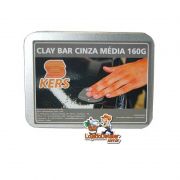 Clay Bar Cinza Média - 160 gr - Kers