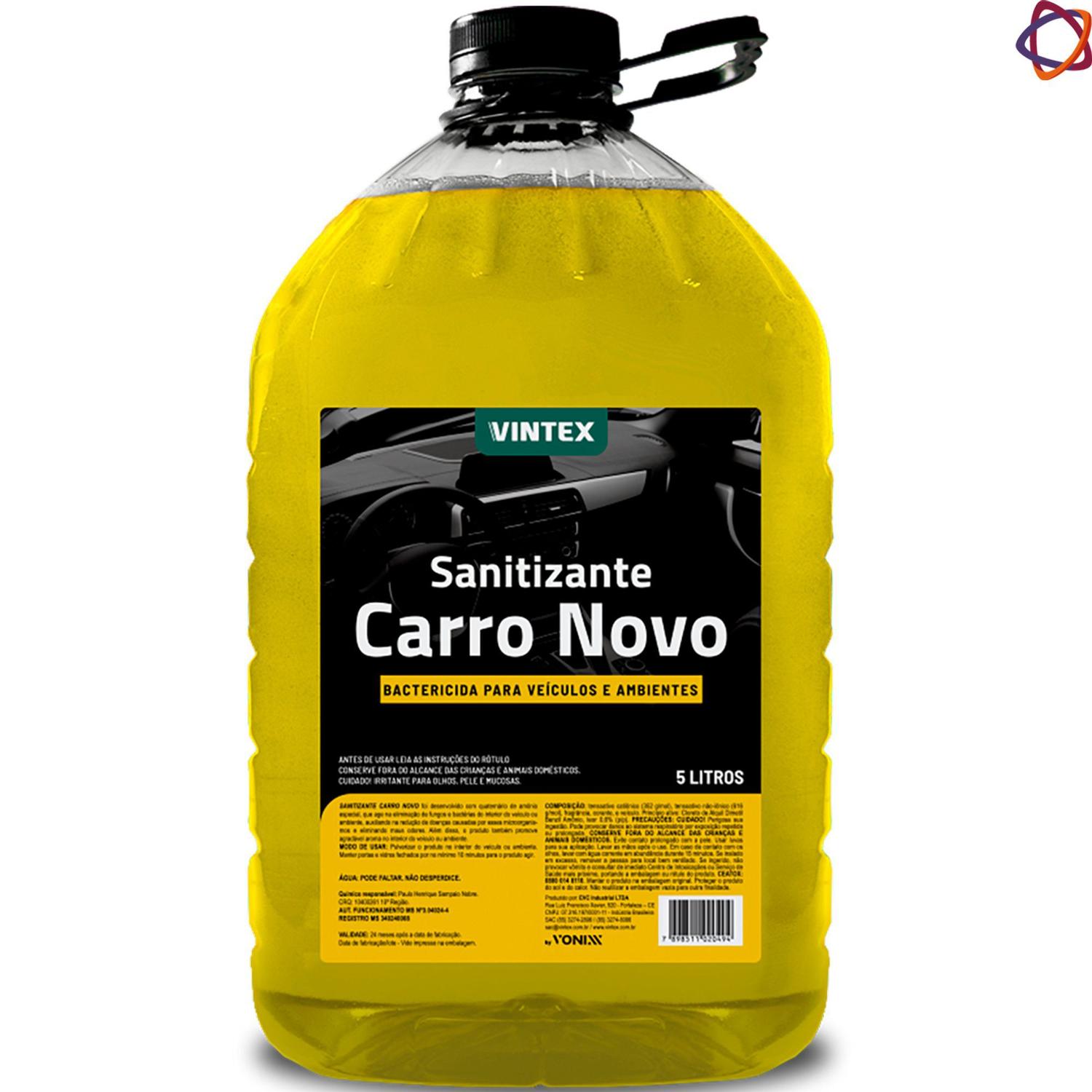 Sanitizante Carro Novo - 5L - Vintex/Vonixx
