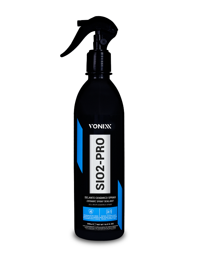 SIO2 PRO - Selante Cerâmico Spray - 500ml - VONIXX