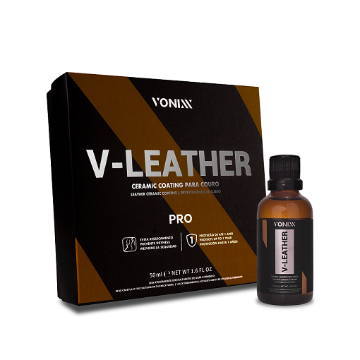 V-Leather Pro - Ceramic Coating para Couro - 50ml - VONIXX