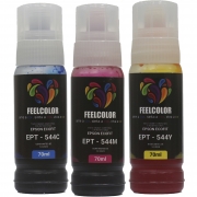 544 Tintas Corantes FeelColor Premium - Kit 03