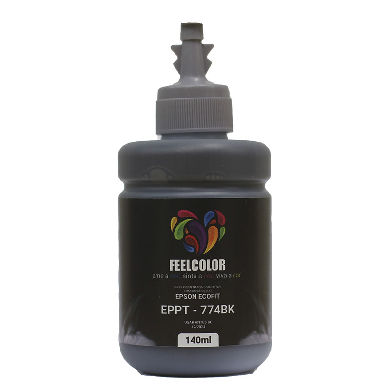 EPPT-774BK 140ml Pigmentada Black FeelColor Premium
