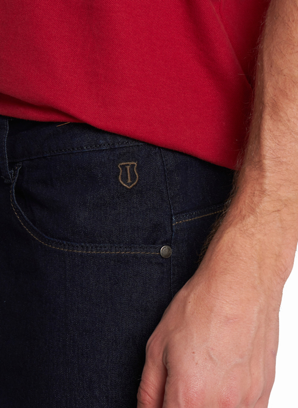 Calça Jeans Masculina Slim Five Pockets Individual