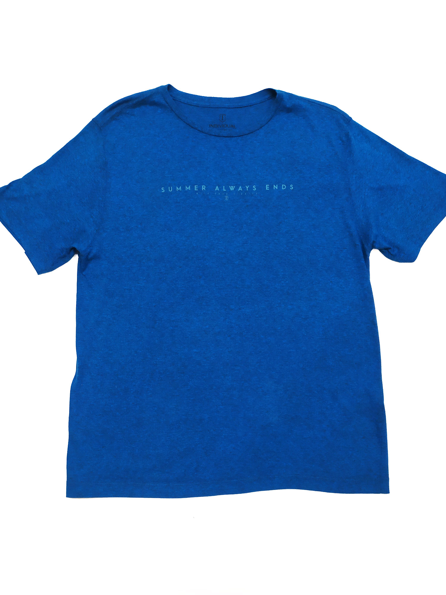 T-shirt Camiseta Comfort Fit Mesclada Individual