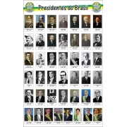 Presidentes Do Brasil Escolar Painel Lona - Will1071