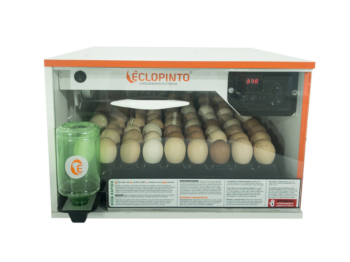 Chocadeira Automática -  81 Ovos (Viragem Angular)