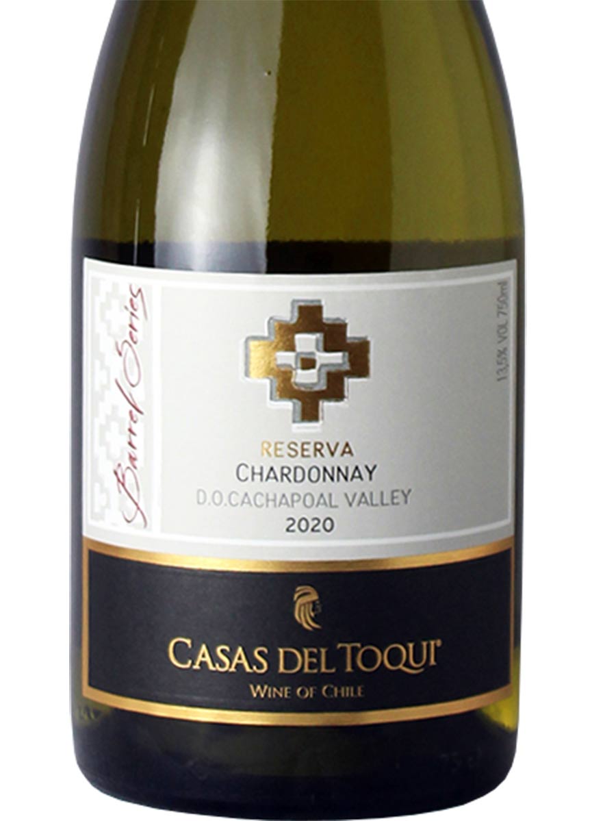 Casas Del Toqui Barrel Series Reserva D.O. Cachapoal Valley Chardonnay 2020