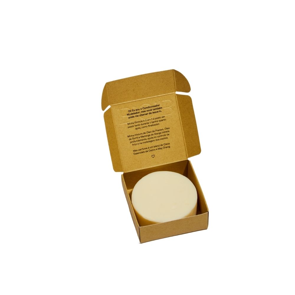 BOB Kit Shampoo Sólido Revitalizante + Condicionador Sólido Modelador 2un