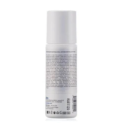 Lafe's Desodorante Roll-on Unscented Sem Perfume 73ml