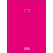 Agenda Costurado Rosa 2021 Pepper M4 Tilibra