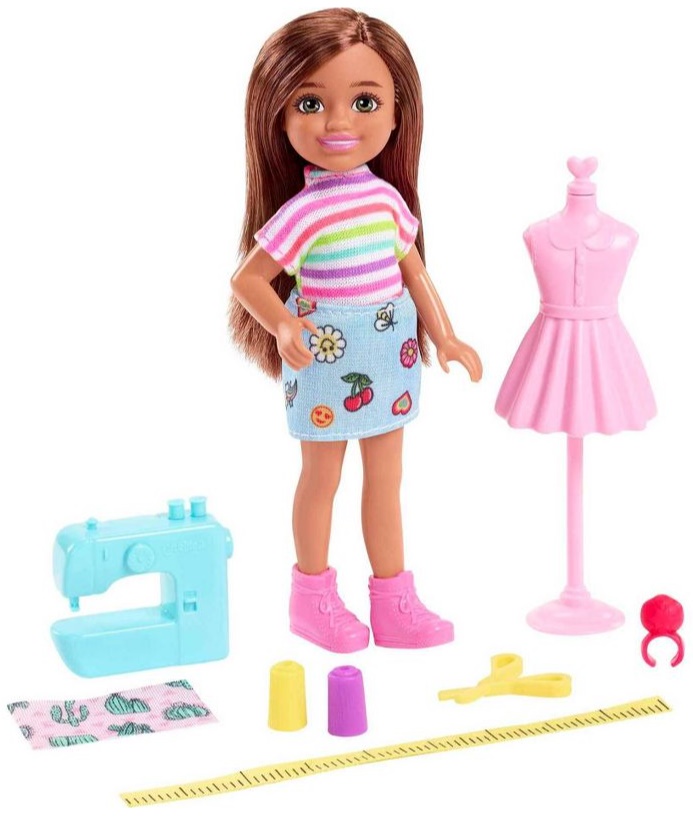 Boneca Barbie Chelsea Can Be Profissões Estilista de Moda - Mattel